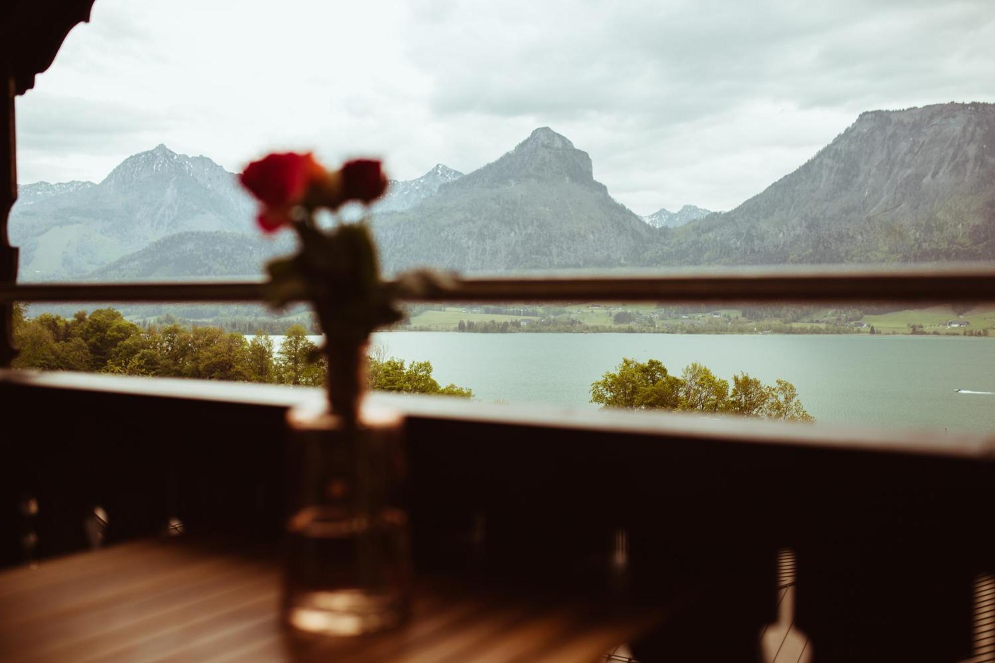 Pension Rudolfshoehe Sankt Wolfgang im Salzkammergut ภายนอก รูปภาพ